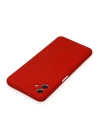 BFS  Samsung Galaxy A04 Kılıf Nano içi Kadife Silikon - Kırmızı