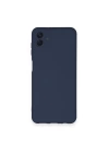 BFS  Samsung Galaxy A04 Kılıf Nano içi Kadife Silikon - Lacivert