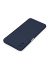 BFS  Samsung Galaxy A04 Kılıf Nano içi Kadife Silikon - Lacivert