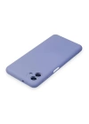 BFS  Samsung Galaxy A04 Kılıf Nano içi Kadife Silikon - Lila