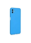 BFS  Samsung Galaxy A04 Kılıf Nano içi Kadife Silikon - Mavi