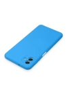BFS  Samsung Galaxy A04 Kılıf Nano içi Kadife Silikon - Mavi