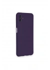 BFS  Samsung Galaxy A04 Kılıf Nano içi Kadife Silikon - Mor
