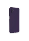 BFS  Samsung Galaxy A04 Kılıf Nano içi Kadife Silikon - Mor