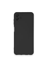 BFS  Samsung Galaxy A04 Kılıf Nano içi Kadife Silikon - Siyah