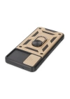 BFS  Samsung Galaxy A04 Kılıf Pars Lens Yüzüklü Silikon - Gold