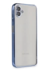 BFS  Samsung Galaxy A04 Kılıf Razer Lensli Silikon - Açık Mavi