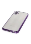BFS  Samsung Galaxy A04 Kılıf Razer Lensli Silikon - Mor