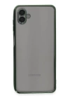 BFS  Samsung Galaxy A04 Kılıf Razer Lensli Silikon - Yeşil