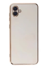 BFS  Samsung Galaxy A04 Kılıf Volet Silikon - Beyaz