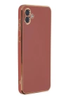 BFS  Samsung Galaxy A04 Kılıf Volet Silikon - Kırmızı