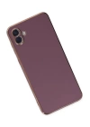 BFS  Samsung Galaxy A04 Kılıf Volet Silikon - Mor