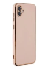 BFS  Samsung Galaxy A04 Kılıf Volet Silikon - Pembe