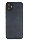 BFS  Samsung Galaxy A04E Kılıf Loop Deri Silikon - Lacivert