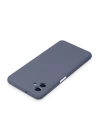 BFS  Samsung Galaxy A04E Kılıf Nano içi Kadife Silikon - Gri