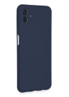 BFS  Samsung Galaxy A04E Kılıf Nano içi Kadife Silikon - Lacivert