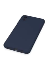 BFS  Samsung Galaxy A04E Kılıf Nano içi Kadife Silikon - Lacivert