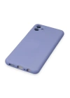BFS  Samsung Galaxy A04E Kılıf Nano içi Kadife Silikon - Lila