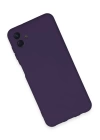 BFS  Samsung Galaxy A04E Kılıf Nano içi Kadife Silikon - Mor