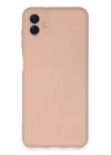 BFS  Samsung Galaxy A04E Kılıf Nano içi Kadife Silikon - Pudra