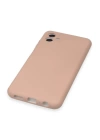 BFS  Samsung Galaxy A04E Kılıf Nano içi Kadife Silikon - Pudra