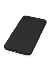 BFS  Samsung Galaxy A04E Kılıf Nano içi Kadife Silikon - Siyah