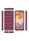 BFS  Samsung Galaxy A04E Kılıf Optimum Silikon - Bordo