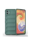 BFS  Samsung Galaxy A04E Kılıf Optimum Silikon - Koyu Yeşil
