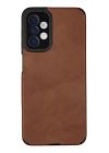 BFS  Samsung Galaxy A04S Kılıf Loop Deri Silikon - Kahverengi