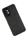 BFS  Samsung Galaxy A04S Kılıf Loop Deri Silikon - Siyah