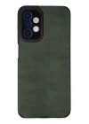 BFS  Samsung Galaxy A04S Kılıf Loop Deri Silikon - Yeşil