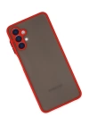 BFS  Samsung Galaxy A04S Kılıf Montreal Silikon Kapak - Kırmızı