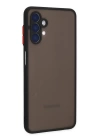 BFS  Samsung Galaxy A04S Kılıf Montreal Silikon Kapak - Siyah