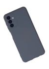 BFS  Samsung Galaxy A04S Kılıf Nano içi Kadife Silikon - Gri