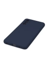 BFS  Samsung Galaxy A04S Kılıf Nano içi Kadife Silikon - Lacivert