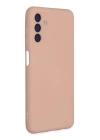 BFS  Samsung Galaxy A04S Kılıf Nano içi Kadife Silikon - Pudra