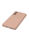 BFS  Samsung Galaxy A04S Kılıf Nano içi Kadife Silikon - Pudra