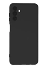 BFS  Samsung Galaxy A04S Kılıf Nano içi Kadife Silikon - Siyah