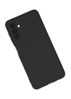 BFS  Samsung Galaxy A04S Kılıf Nano içi Kadife Silikon - Siyah