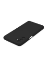 BFS  Samsung Galaxy A04S Kılıf Nano içi Kadife Silikon - Siyah