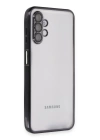 BFS  Samsung Galaxy A04S Kılıf Razer Lensli Silikon - Siyah