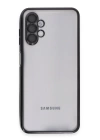 BFS  Samsung Galaxy A04S Kılıf Razer Lensli Silikon - Siyah