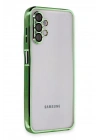 BFS  Samsung Galaxy A04S Kılıf Razer Lensli Silikon - Yeşil