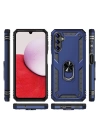 BFS  Samsung Galaxy A04S Kılıf Sofya Yüzüklü Silikon Kapak - Gold