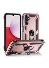 BFS  Samsung Galaxy A04S Kılıf Sofya Yüzüklü Silikon Kapak - Rose