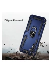 BFS  Samsung Galaxy A04S Kılıf Sofya Yüzüklü Silikon Kapak - Siyah