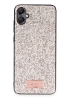 BFS  Samsung Galaxy A05 Bright Simli Kapak - Gold