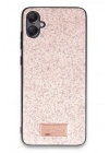 BFS  Samsung Galaxy A05 Bright Simli Kapak - Pembe