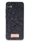 BFS  Samsung Galaxy A05 Bright Simli Kapak - Siyah