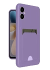 BFS  Samsung Galaxy A05 Kelvin Kartvizitli Silikon - Lila
